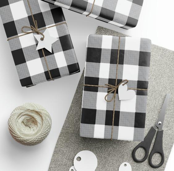 Buffalo Plaid Wrapping Paper