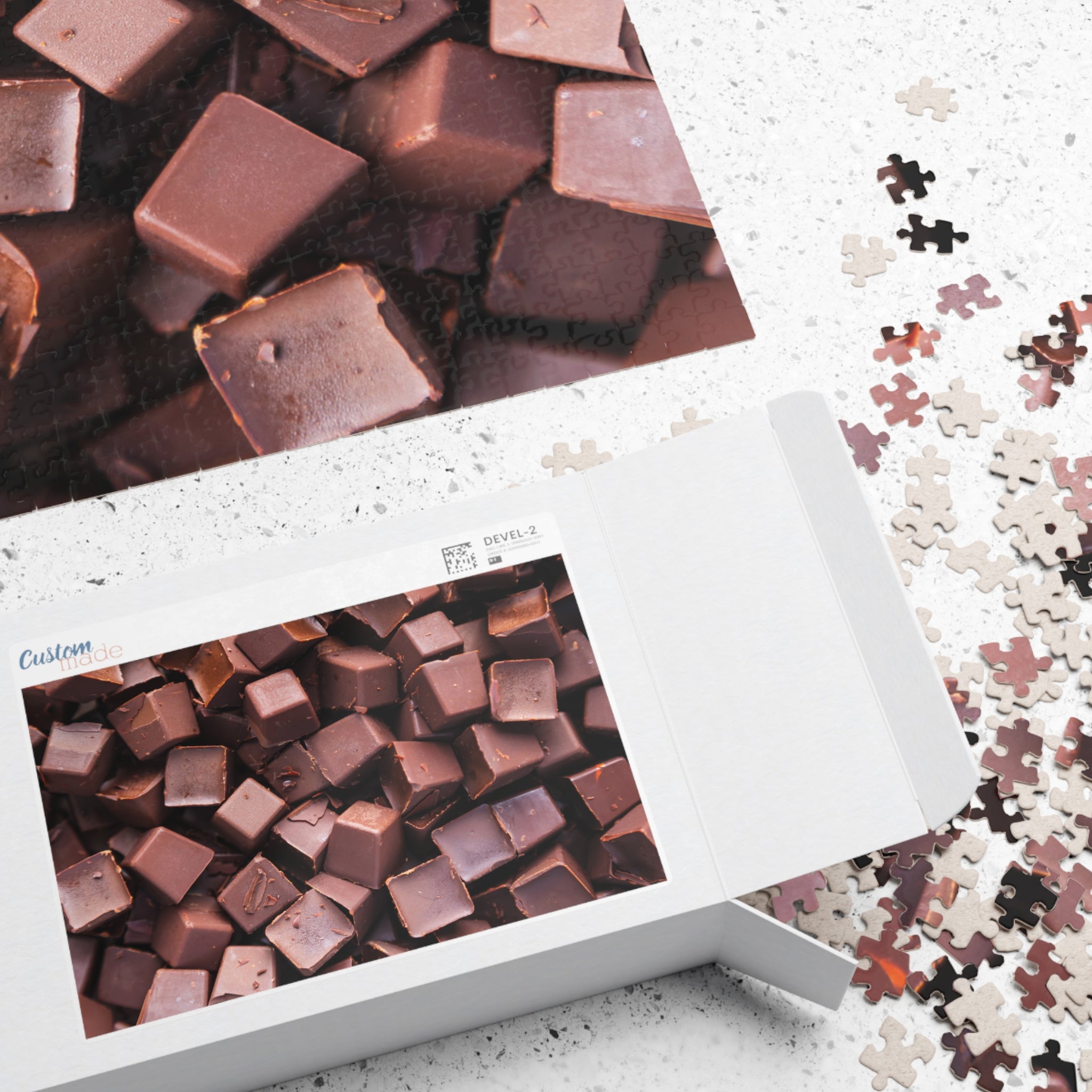 Chocolate Candy Bites Jigsaw Puzzle Food Dessert