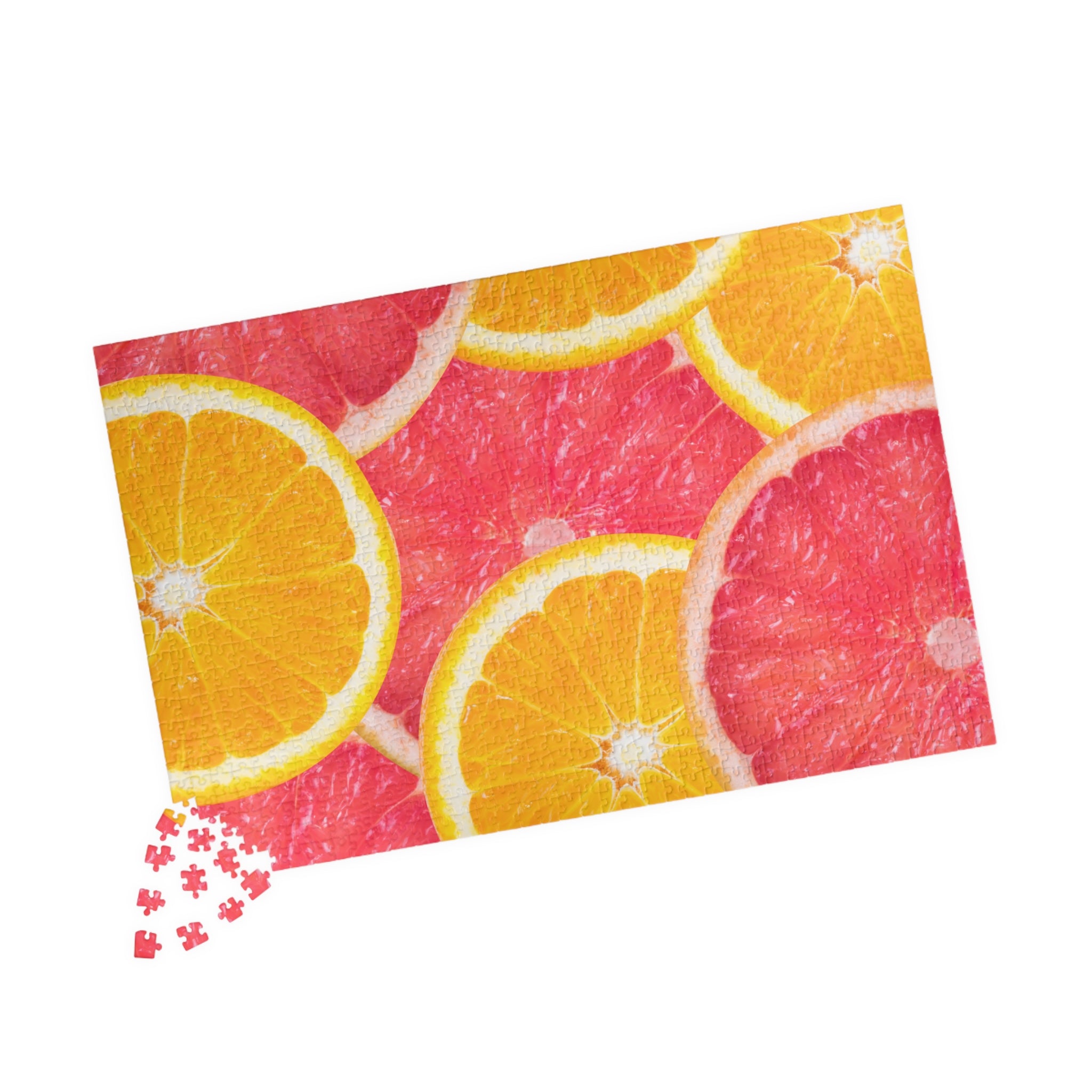 Citrus Orange Grapefruit Jigsaw Puzzle Food Fruit Dessert