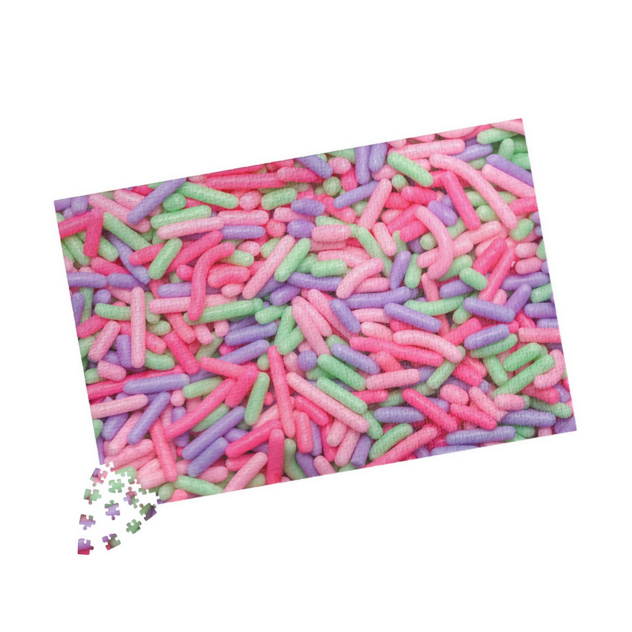 Candy Sprinkles Pastel Spring Easter Bunny Jigsaw Puzzle Food Dessert