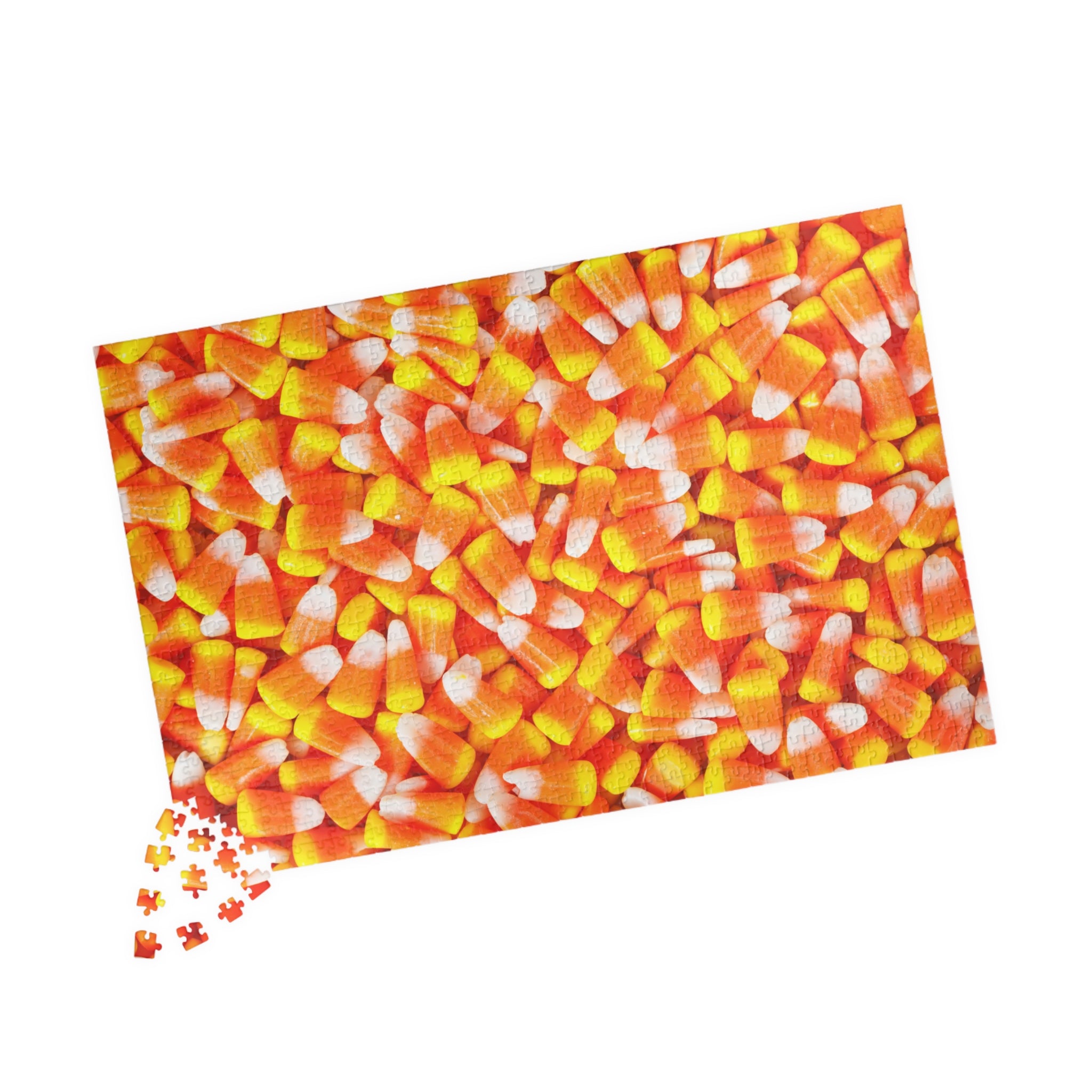 Candy Corn Halloween Candy Jigsaw Puzzle Food Dessert