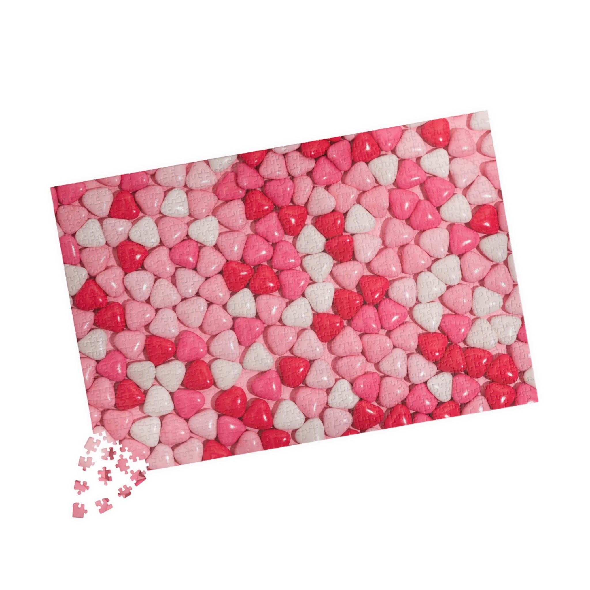 Valentine Candy Hearts Jigsaw Puzzle Food Dessert