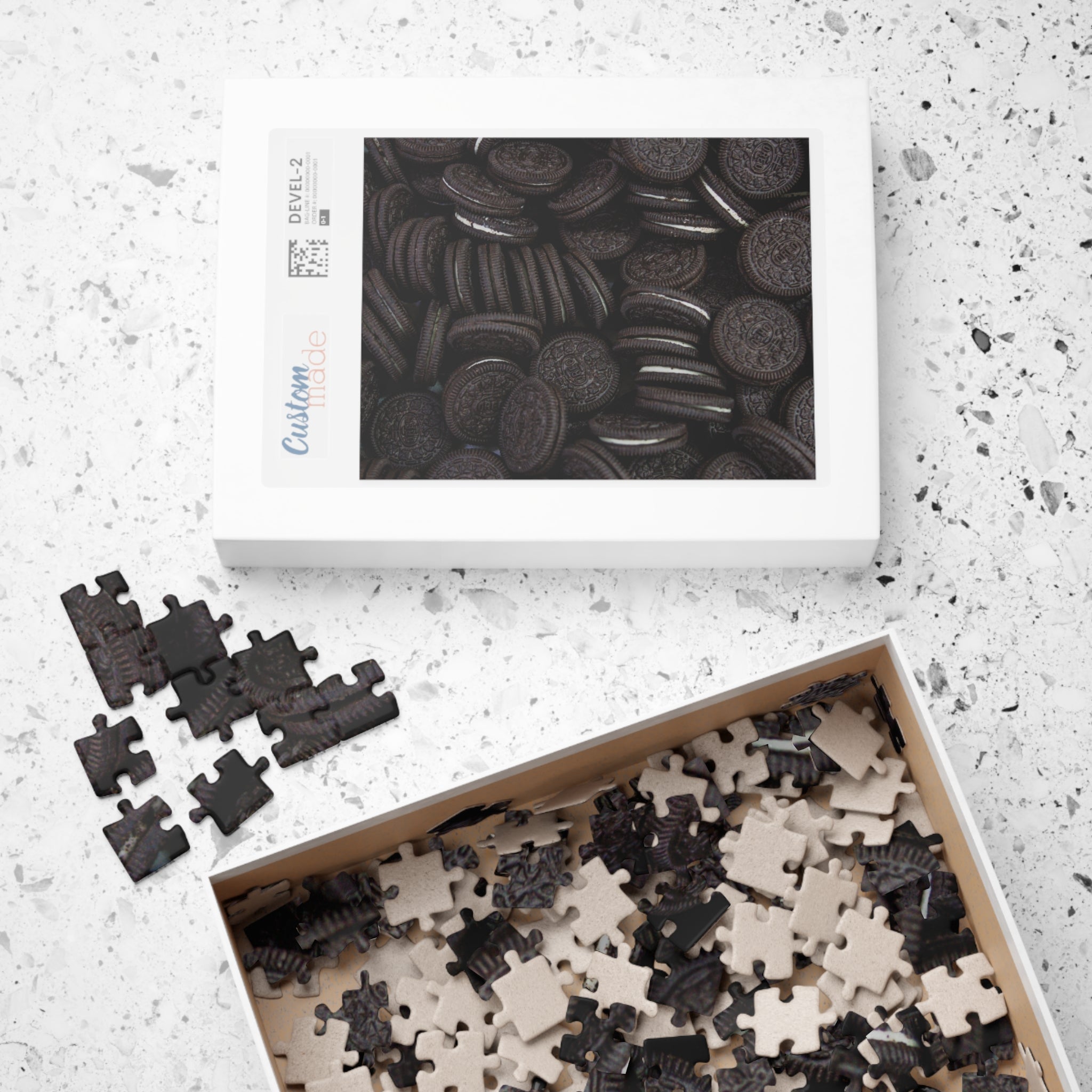 Oreo Cookie Chocolate Jigsaw Puzzle Food Dessert