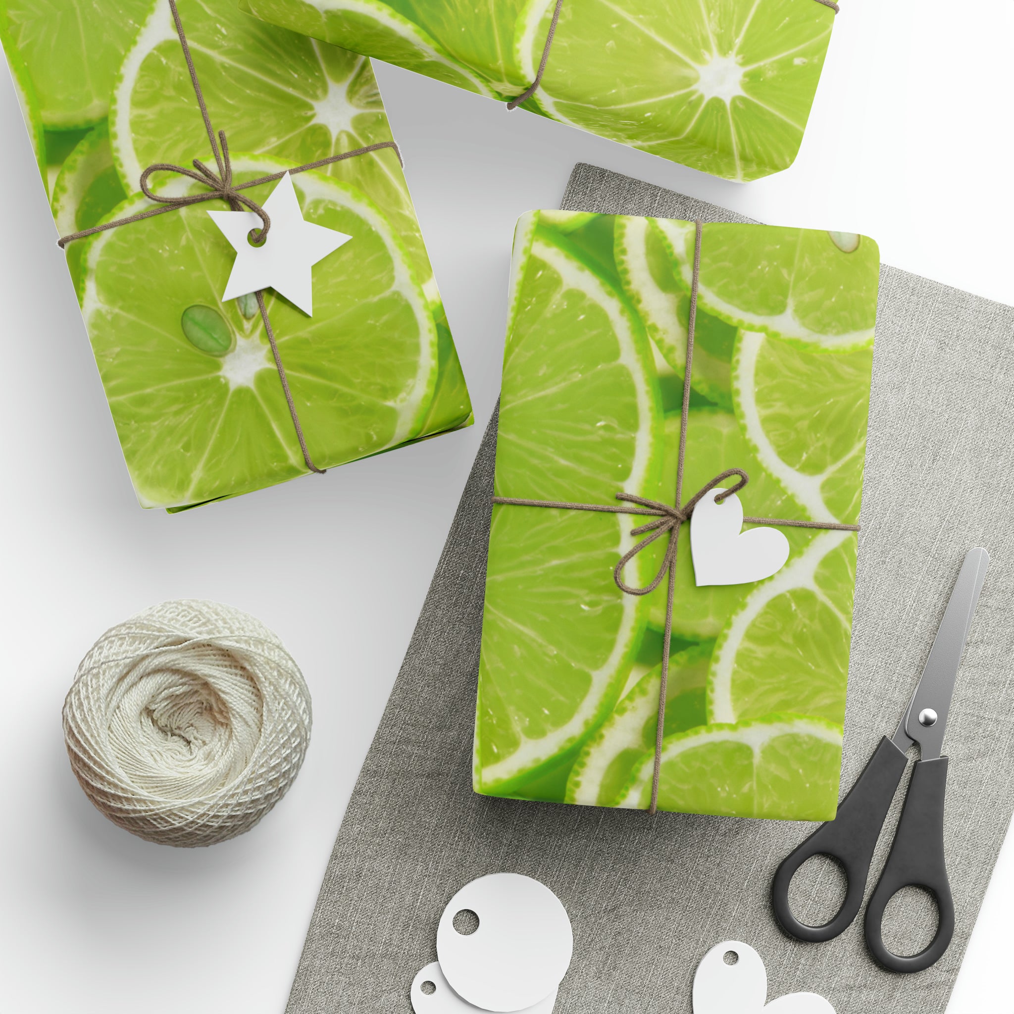 Limes | Wrapping Paper Birthday Gift Holiday