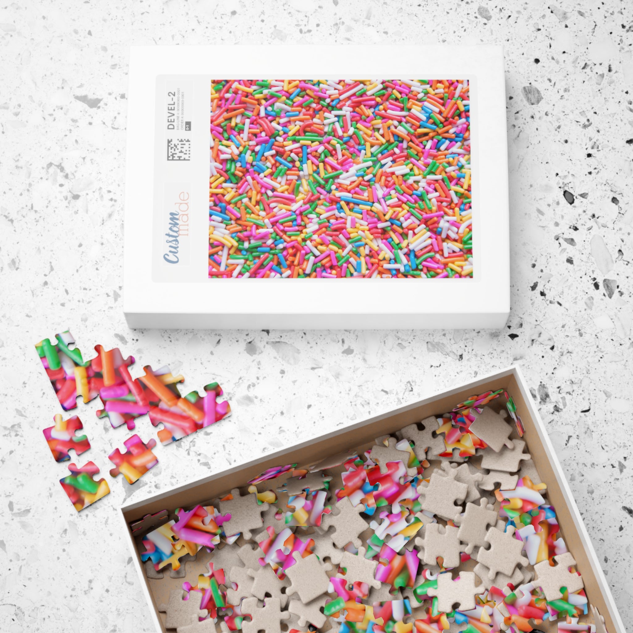 Candy Sprinkles Spring Easter Pastel Cookies Cake Jigsaw Puzzle Food Brunch Dessert