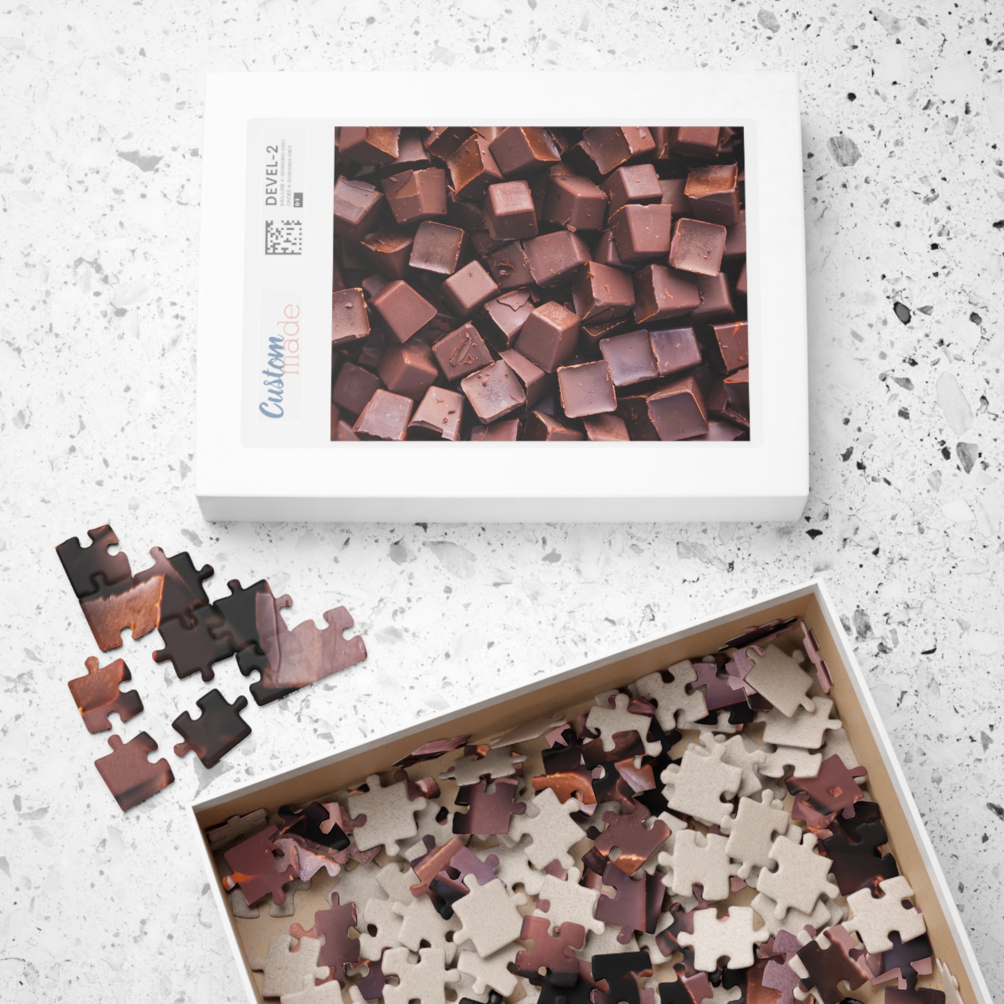 Chocolate Candy Bites Jigsaw Puzzle Food Dessert