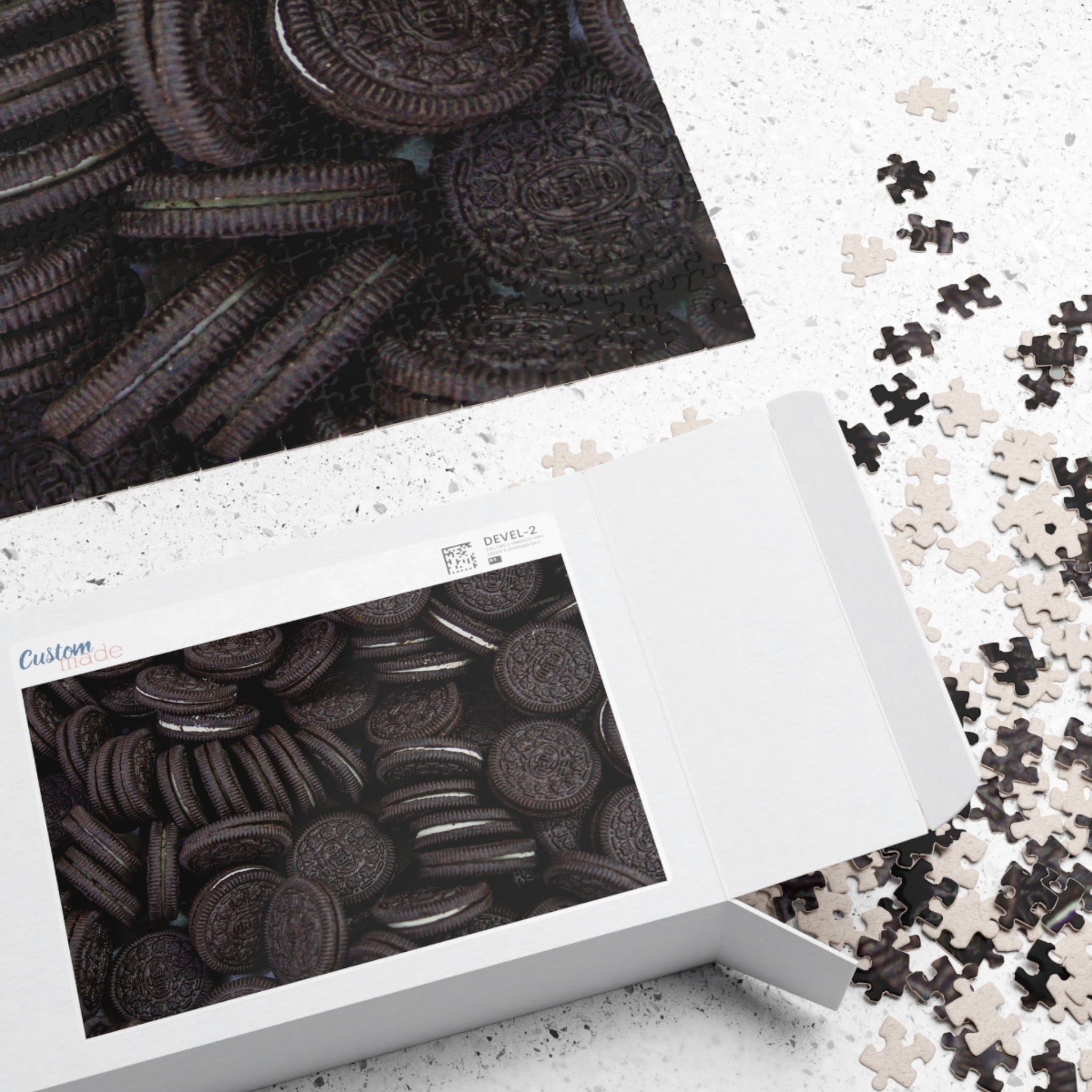 Oreo Cookie Chocolate Jigsaw Puzzle Food Dessert