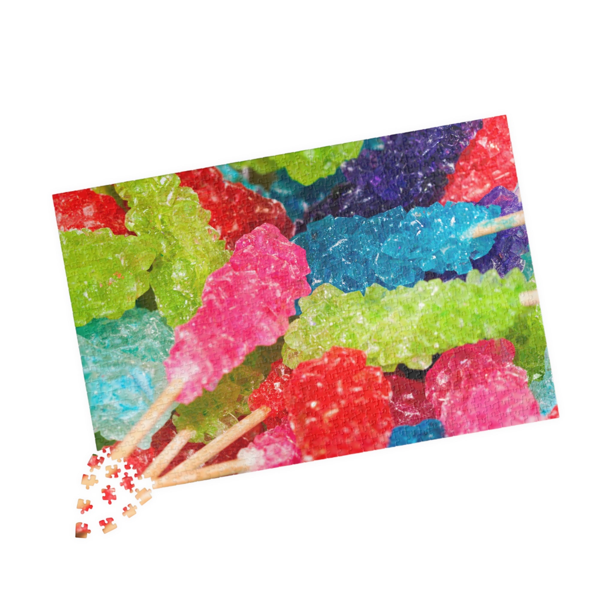 Rock Candy Jigsaw Puzzle Food Dessert