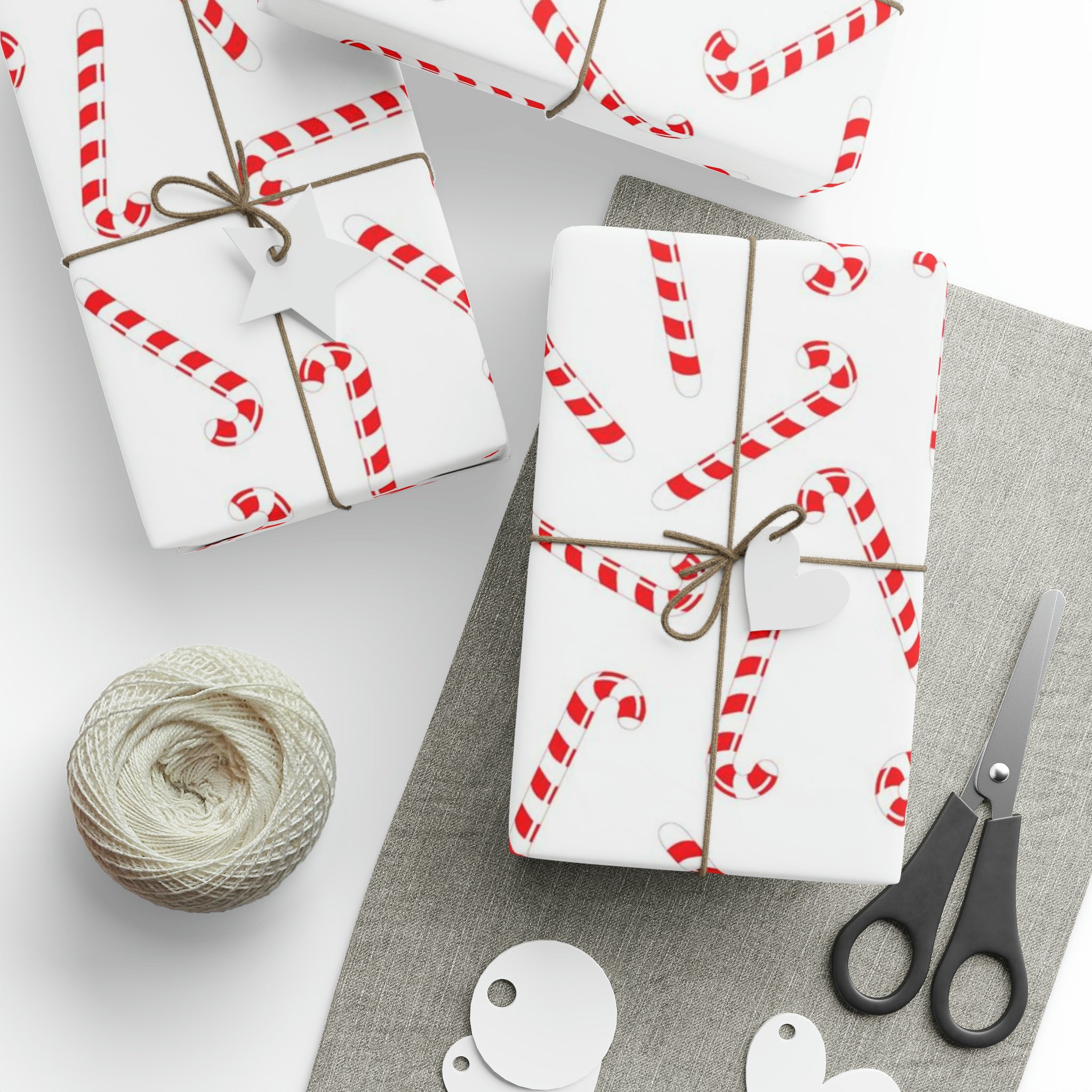 Candy Canes | Wrapping Paper Birthday Gift Holiday