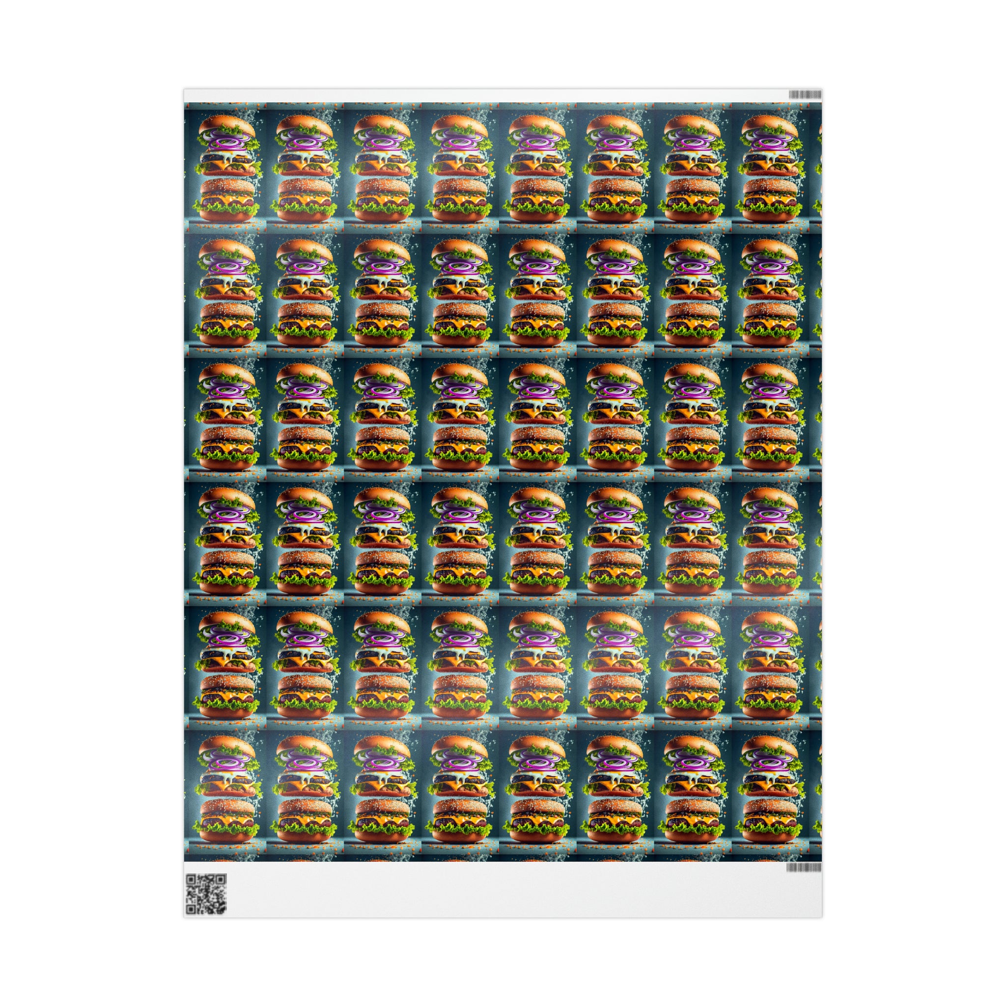 Hamburger | Wrapping Paper Birthday Gift Holiday