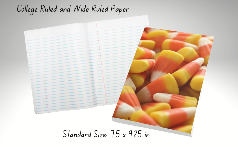 Candy Coated Gems Composition Notebook