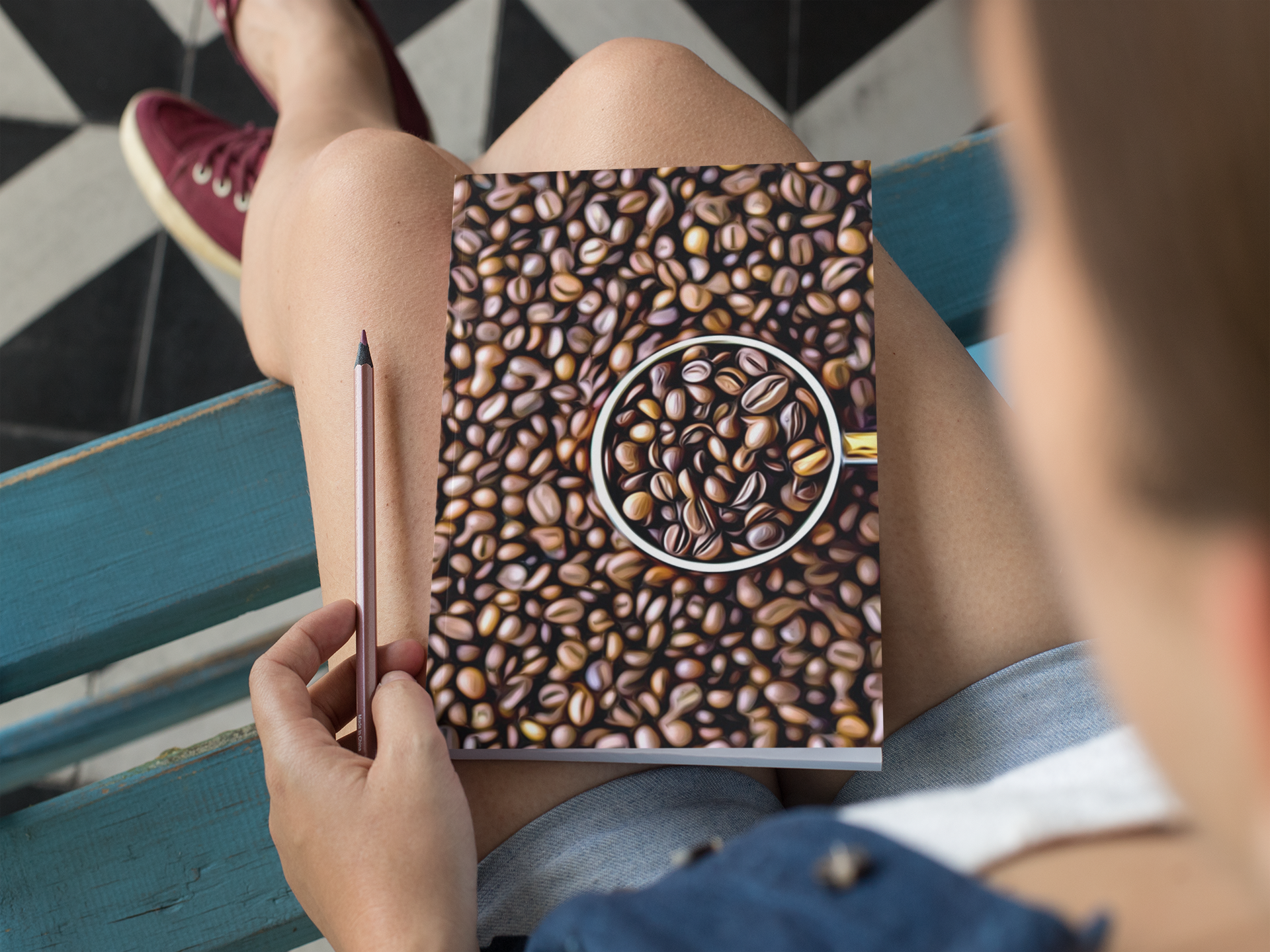 Chocolate Bark Composition Notebook