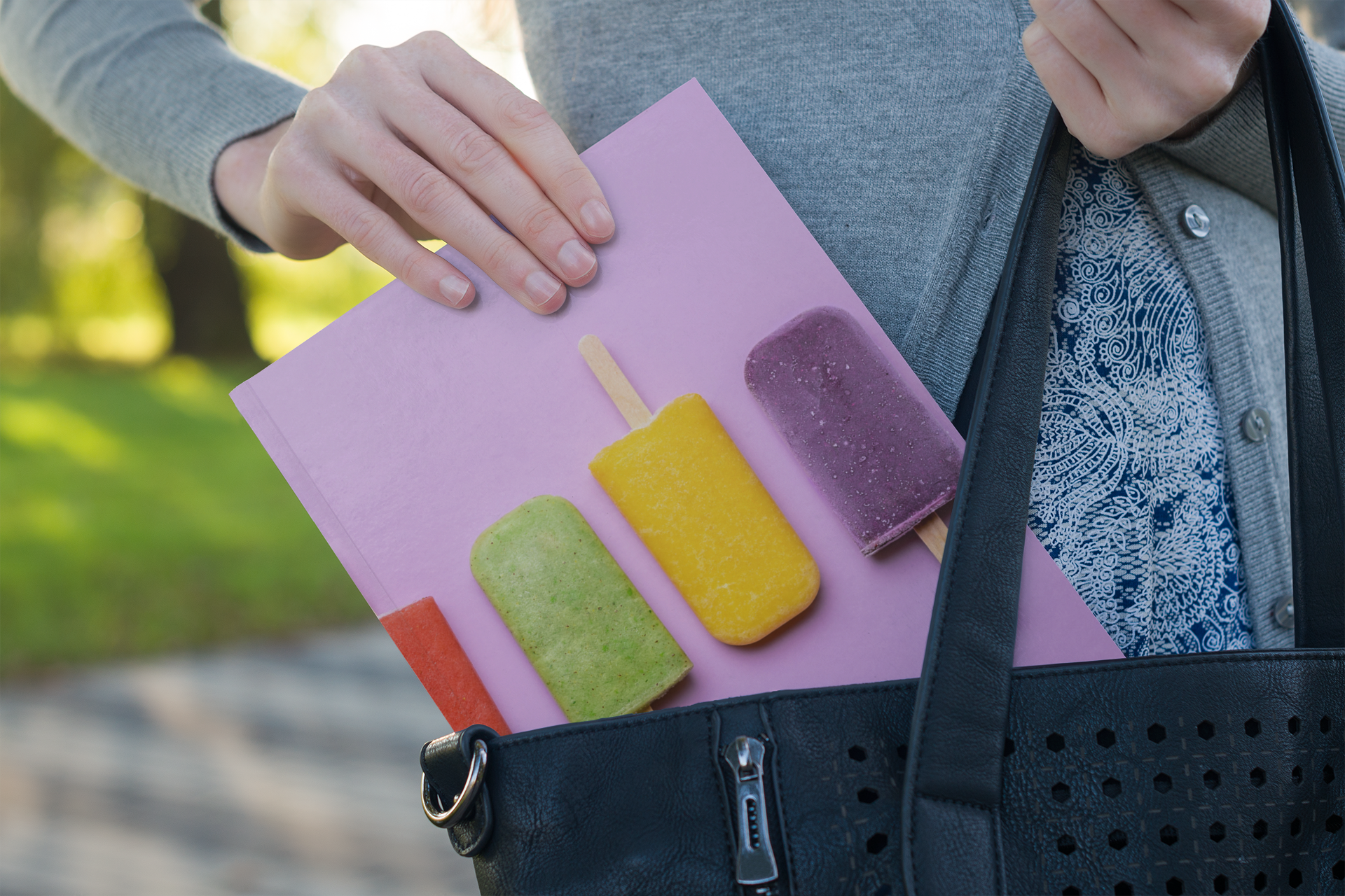 Donut Purple Sprinkle Composition Notebook