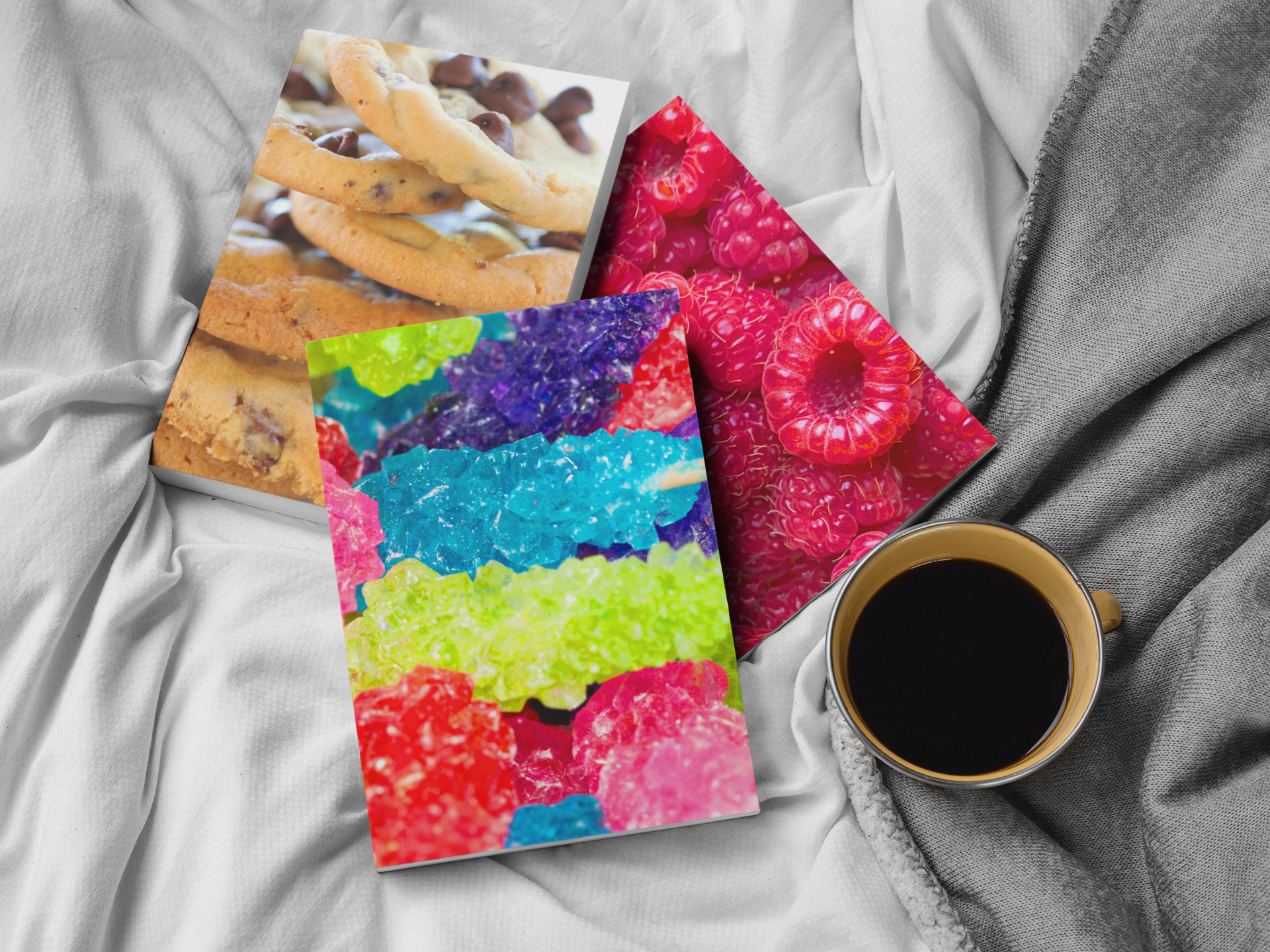 Candy Coated Gems Composition Notebook