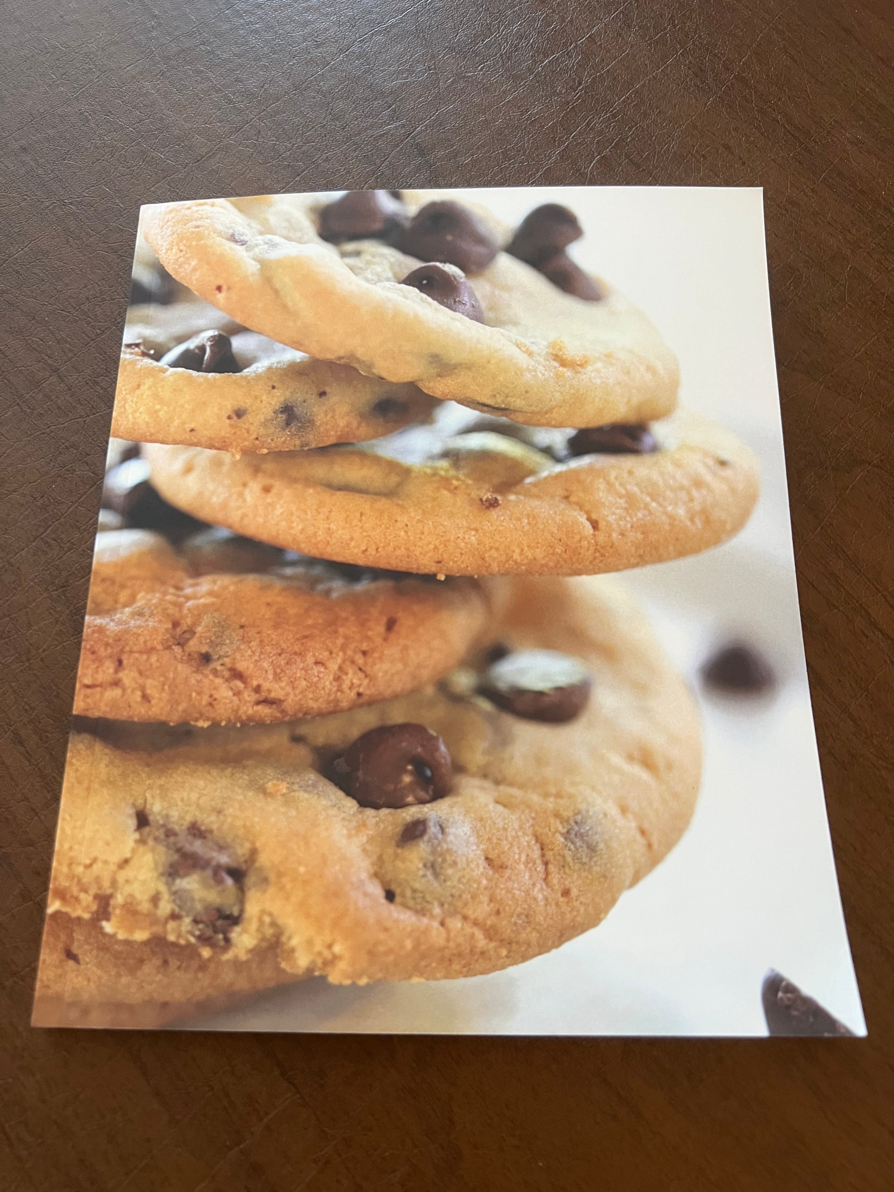 Chocolate Chip Cookie Composition Notebook